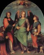 Andrea del Sarto Donor painting